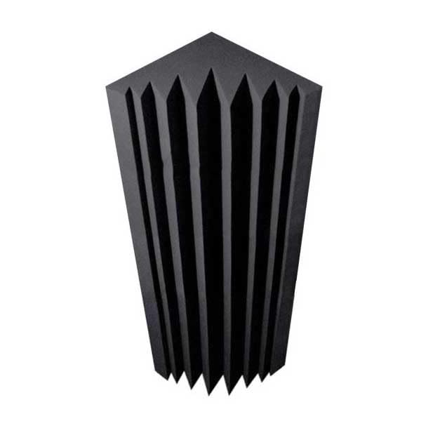 Acoustic Foam Corner Bass Traps | Acoustical Foam Panels | Audio Soundproofing Record Studio Treatment | Sound Insulated Angled Block | (2x KLIN, 100cm (40 inches))