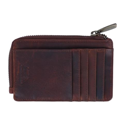 Men's Leather Zippered Side Front Pocket Wallet by Paul & Taylor