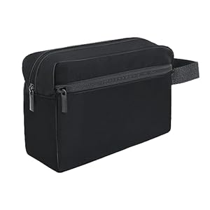 Neceser de baño para Hombre y Mujer, Bolsa de Aseo Impermeable para Viaje, Organizador de Maquillaje Kit Dopp, Bolsa de Gimnasio