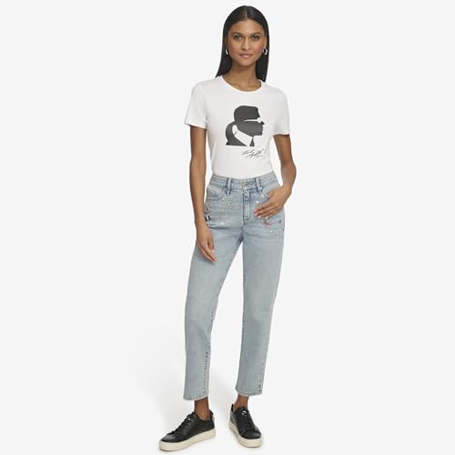 KARL LAGERFELD Women's K-pin Fashion Denim2