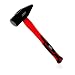 ABN Cross Pein Hammer 3 Pounds - Shock-Absorbing Fiberglass Handle with Textured Cushion Grip for Heavy-Duty Jobs
