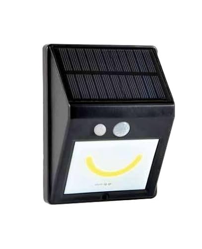 Ivat Cfg El093 Smile Solar Light Segnapasso Solare Con Sensore 4W 150Lm