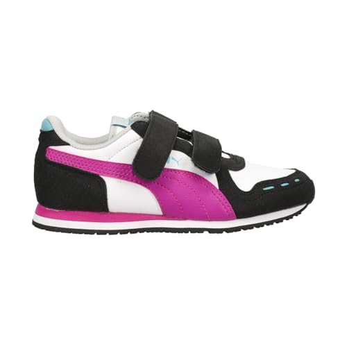 PUMA Kids Girls Cabana Racer Sl 20 V Sneakers Shoes Casual - Black, White