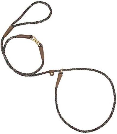 Mendota Pet Swivel Slip Leash - Dog Lead - Made in The USA - Camo, 3/8 in x 6 ft