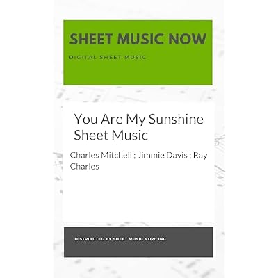 You Are My Sunshine Sheet Music