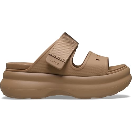 Crocs Soho Sandales à plateforme à deux brides, Sepia, 10
