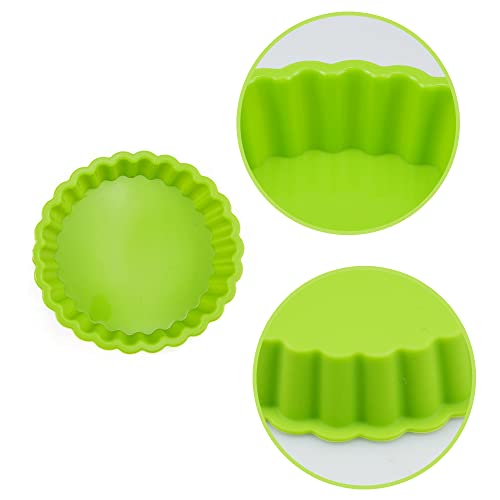 Eozighi 8 mini stampi in silicone per torte da 4