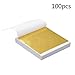 Produktbild Carry stone 100 Blatt Imitation Blattgold für Kunst, Vergoldung, Dekoration, Möbel 8x8.5cm Nützlich und langlebig