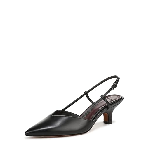 Escarpins Levvy Vince Femme en cuir noir élégant pour style quotidien