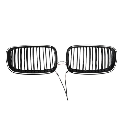 Grille avant calandre BMW X5 X6 E70 E71 noir brillant LED accessoire carrosserie 2008-2014