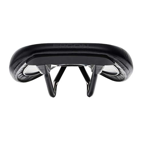 Ergon Sm Sport Gel Women's Bike Saddle | Ergonomic Comfort Seat | Mountain Mtb/Trail/Touring | Single Tire, Stealth Black, Women S/M #TOP3
