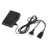 Pedal Controlador de Pie Electrónico para Máquina de Coser Universal con Cable de Alimentación Compatible con Singer Butterfly y Otras Marcas (Enchufe UE 220V 50Hz) (EU Plug 220v)