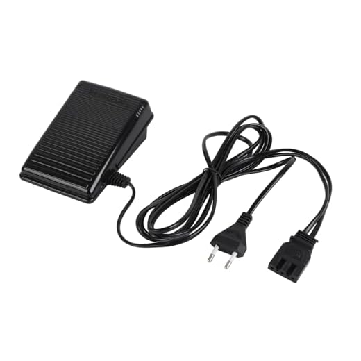 Nähmaschinen Fußpedal, Singer Nähmaschine Fußpedal 1 Teilige Elektronische Fußsteuerung mit Kabel, Nähmaschinenteile(EU Plug 220V)