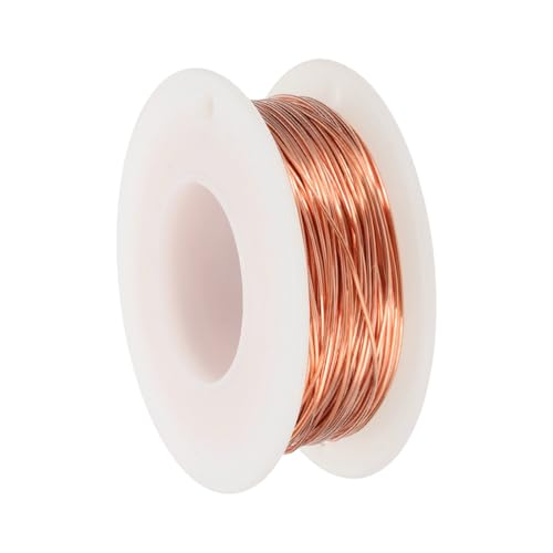 Alambre de cobre para hacer joyas sin sufrir roturas con grosor calibre 22 maleable PATIKIL