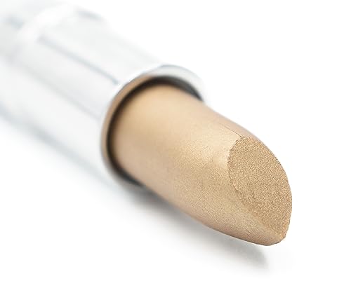 Image of Pure Ziva Mirage Yellow Gold Metallic Shimmer Lipstick Color Moisturizing Paraben Free, No Animal Testing & Cruelty Free Lip Makeup Color