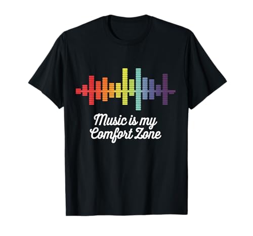 Graphic Equalizer Music Quote T-Shirt