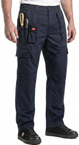 Lee Cooper LCPNT206 Ropa de Trabajo para Hombres con múltiples Bo...