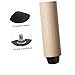 NUOBESTY 4pcs Threaded Vibration Rubber Feet for Machinery Adjustable Leveling Pads for Industrial Home Use Non Slip Design for Enhanced Stability Safety