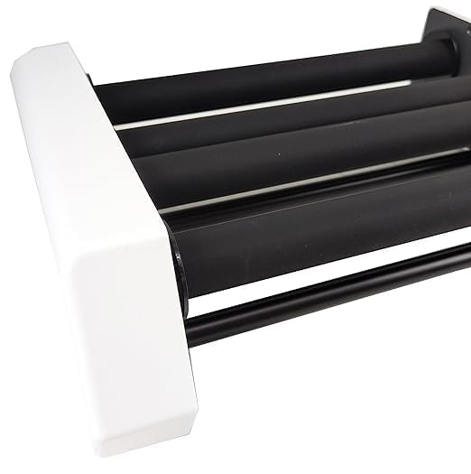 Roller Mixer Digital Tube Roller Mixer with 4 Rollers Speed Range 20-80 RPM Max Capacity 1L Reagent Bottle*2/2kg Suitable for Mixing Viscous Liquids and Liquid-Solid Suspensions.