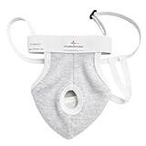 AT Surgical Scrotal Suspensory Support with Leg Straps Adjustable Elastic Waist Band, Stability and Protection, Ergonomic Design - Model 4105
