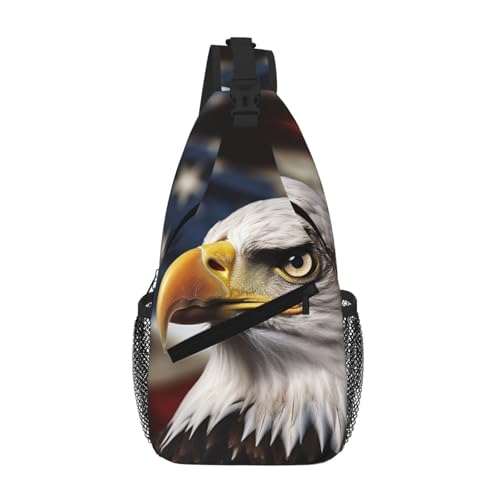 Mochila Sling Deportiva Negra para Mujer y Hombre miniatura 1