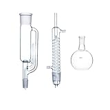 MPN: 5002440SXZF1P MOUNTAIN MEN 500ml Glas Coil Graham Kondensator, Soxhlet Extracto, EIN Standkolben 24/40 (Size : 500ml)