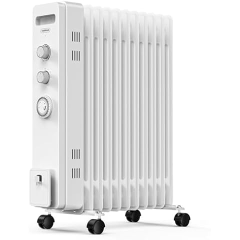 VonHaus 11 Fin Portable Oil Radiator Cover