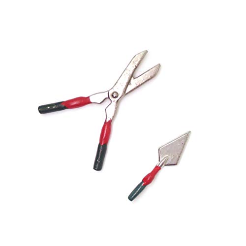 Healifty Mini gartengeräte Miniatur Ornament 1:12 puppenhaus Miniatur möbel fee Garten Dekoration zubehör… – Bild 3