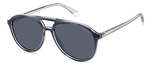 Polaroid PLD 4162/S GREY BLUE/BLUE 56/16/145 unisex Sunglasses