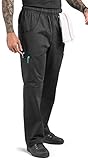 ChefUniforms.com Men's Cargo Utility Chef Pant (Black, M)