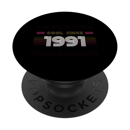 Cumpleaños 1991 PopSockets PopGrip Intercambiable