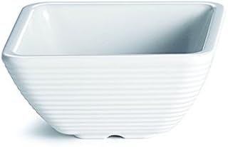 TableCraft Products RAMS4W 4 oz./118 mL Square Ribbed Ramekin
