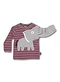 ubangi  UBANG Shirt Longsleeve Baby Elefant Woodrose Gr. 62