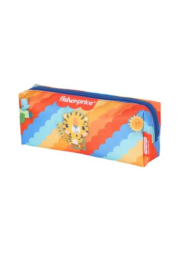Estojo Escolar Infantil Fisher Price Animais - Licenciado