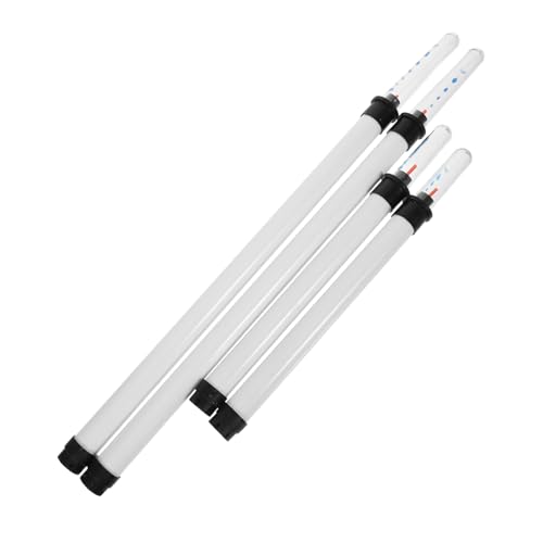 Angoily 4個 水位刻計 ガーデニング用水位インジケーター 水不足リマインダー付き 視覚的窓付き 浮き式水位計 鉢植えや草花用 水やり管理に