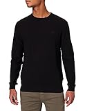 Cuello redondo Lee Basic Crew Neck, Jersey, Hombre, Negro, Large