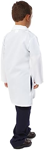 Dress Up America Unisex Doctor Lab Coat for Kids- Kids Lab Coat Doctors Outfit - Beautiful Dress Up Doctor Costume Kids for Role Play