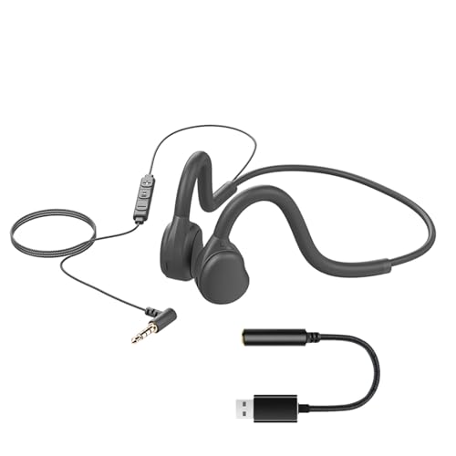 Auriculares Abiertos con Micrófono USB para PC y Consolas