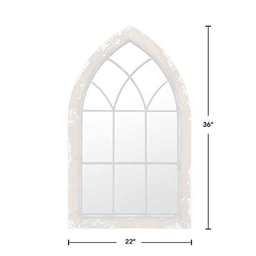 Firstime & Co. Glen View Gothic Farmhouse Arch Mirror, American Crafted, Rustic Brown, , 24 X 2 X 36 #TOP3