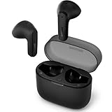 Philips TAT2139BK Wireless Bluetooth Earbuds - Small Earbuds, Great Value, Natural Sound with Dynamic Bass, Clear Calls and Pocket Size Charging Case - Black