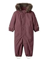 NAME IT Unisex Kinder Nmnsnow10 Suit Solid Fo Noos, Rose Brown, 104 EU