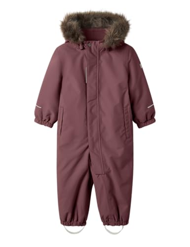 NAME IT Unisex Kinder Nmnsnow10 Suit Solid Fo Noos, Rose Brown, 104 EU