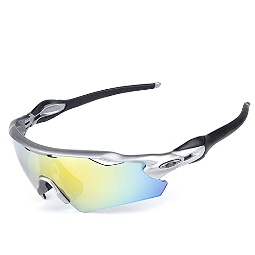 Lunettes de soleil de sport polarisées UV 400 protection des yeux et verres interchangeables