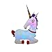Santas Forest 90606 Christmas Unicorn Inflatable, 5 Feet