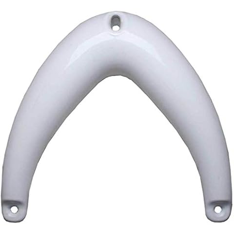 Majoni Seago Bow Buoy Fender: Small White Cover
