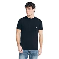 Nautica Men's Short-Sleeve Pocket T-Shirt Black, XS