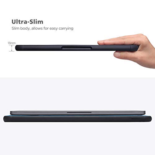 Nidoo 13" Laptop Sleeve Case Water Resistant Bag For 13" Macbook Air 2018 2019 2020, Macbook Pro 2016-2019/12.9" Ipad Pro 2018 2019 / 13.5" Surface Laptop 2 3 / 14" Huawei Matebook 14 2020,Blue #TOP1