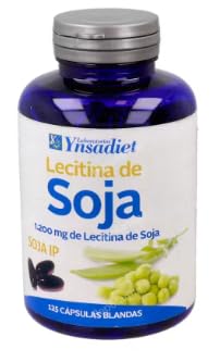 Pack de 3 - Lecitina de Soja de Alta Potencia 1200 mg (125 Perlas) – Cápsulas Blandas Concentradas de Gran Pureza – Lote de 375 Uds