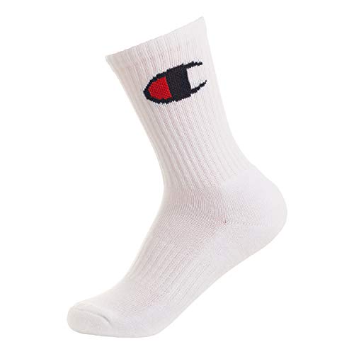 Image of Champion Kids' Kids' 6-pack Crew Socks With Color and Size Options