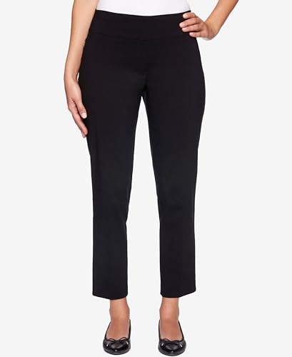 Ruby Rd. Womens Womens Mid-Rise Pull-on Straight Solar Millennium Tech Ankle Pant3